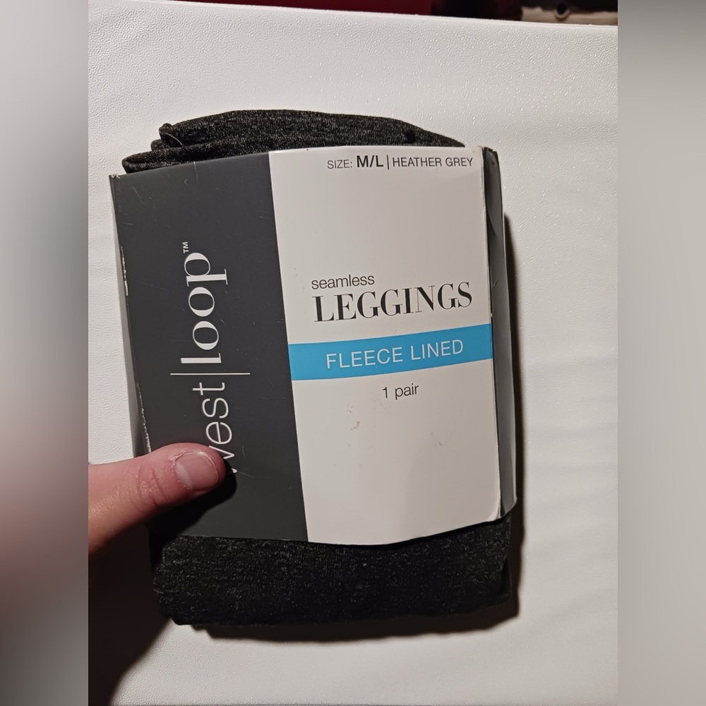 New in packaging fleece lined leggings M/L